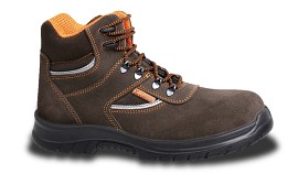 Velurová kotníková bota, vodotěsná, s nylonovými vložkami 7255NA 42