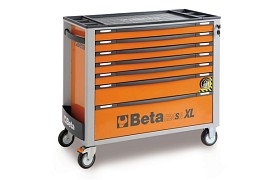 Mobilní kabina na kolečkách se 7 zásuvkami, se systémem bránícím překlopení, dlouhý model C24SA-XL 7/R