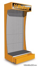 Nástěnný displej Robur, prázdný C88 R/1