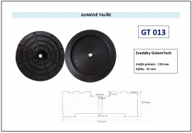 Gumové patky pro Golemtech 138mm