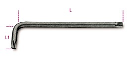 Lomené klíče na šrouby s hlavou Tamper Resistant Torx 97 RTX10