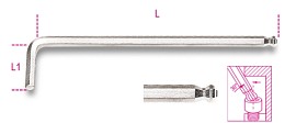 Lomené šestihranné velmi dlouhý model 96 LBP8