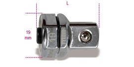 Rychloupínací adaptér, 1/2”, pro řehtačkové klíče 19 mm 123 Q1/2