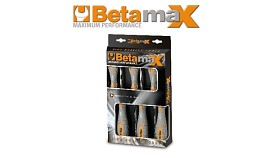 Sada 6 šestihranných matic s vysokým utahovacím momentem s rukojeťmi ze dvou různých materiálů (položka 943BX) 943 BX/D6