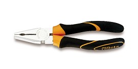 Kombinované kleště leskle chromované, rukojeti potažené protiskluzovou dvojitou vrstvou PVC 1150 BM160K