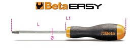 Šroubováky na šrouby s hlavou Tamper Resistant Torx, s rukojeťmi 1208 RTX10K
