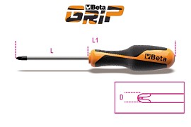 Šroubováky na šrouby s křížovou hlavou Phillips 1262 PH2X100