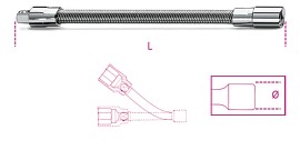 1/4” ohebná univerzální prodlužovací tyč 900 FL/150