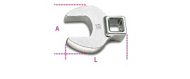 C-klíče s čtyřhranným 3/8” nástrčkovým adaptérem 910 CF12