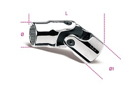 Dvojité šestihranné ruční objímky s otočnými konci 910 AS/SN1/2