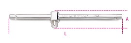 Kluzná rukojeť tvaru T s 3/8” adaptérem 910 /42