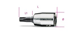 Nástrčkové adaptéry na šrouby s hlavou Torx 900 TX40