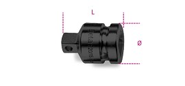 Nástrčkový adaptér, adaptéry s 1/2” vnitřním a 3/8” vnějším závitem 720 /15
