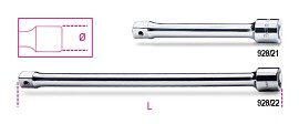 Prodlužovací tyče s 3/4” adaptérem 928 /21