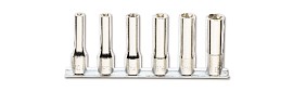 Sada 6 hlavic na šrouby s hlavou Torx, dlouhá řada (položka 920FTX/L), na držáku 920 FTX/LSB6