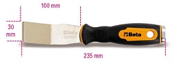 Ohnutá špachtle na tmel 1479 RB/2
