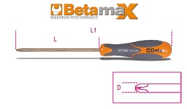 Nejiskřící šroubováky na šrouby s křížovou hlavou Phillips 1272 BAPH1