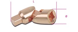 Nejiskřící univerzální kloub s 1/2” adaptérem 921 BA/25