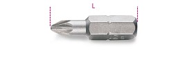 Bity na šrouby s křížovou hlavou Pozidriv-Supadriv 861 PZ2L