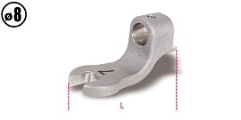 Otevřené stavitelné klíče pro torzní tyče 604B/5 a 604B/10 adaptér 8 mm 641 5