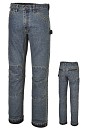 Pracovní džíny z elastické džínoviny Slim fit 7526 XL