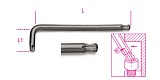 Lomené ​klíče s kulovou hlavou, na šrouby s hlavou Torx 97 BTX/SCV