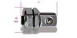Rychloupínací adaptér, 1/2”, pro řehtačkové klíče 19 mm 123 Q1/2