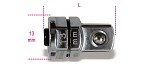 Rychloupínací adaptér, 3/8”, pro řehtačkové klíče 13 mm 123 Q3/8