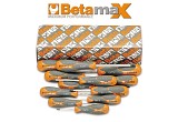 Sada 12 adaptérů na šrouby s hlavou Torx, s rukojeťmi (položka 1297TX) 1297 TX/S12