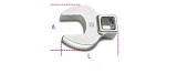 C-klíče s čtyřhranným 3/8” nástrčkovým adaptérem 910 CF10