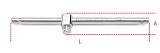 Kluzná rukojeť tvaru T s 3/8” adaptérem 910 /42