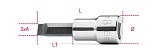 Nástrčkové adaptéry na šrouby s drážkovanou hlavou 910 LP1,2X8