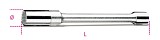Objímky na zapalovací svíčky s 1/2” čtyřhranným adaptérem, dvojité šestihranné konce, dlouhá řada 956 L20,8