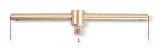 Nejiskřící kluzná rukojeť tvaru T s 1/2” adaptérem 921 BA/42