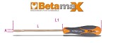 Nejiskřící šroubováky na šrouby s drážkovanou hlavou 1270 BALP10X250