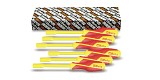 Sada 6 klíčů na šestihranné matice s rukojetěmi (položka 943MQ) 943 MQ/S6