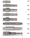 Adaptéry pro nástrčkové adaptéry 892 /4