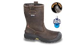 Bota z mazaného nubuku, vodotěsná, s membránou Thinsulate a trvanlivou pryžovou podešví VIBRAM. Podšívka z pravé kožešiny 7330NV 41